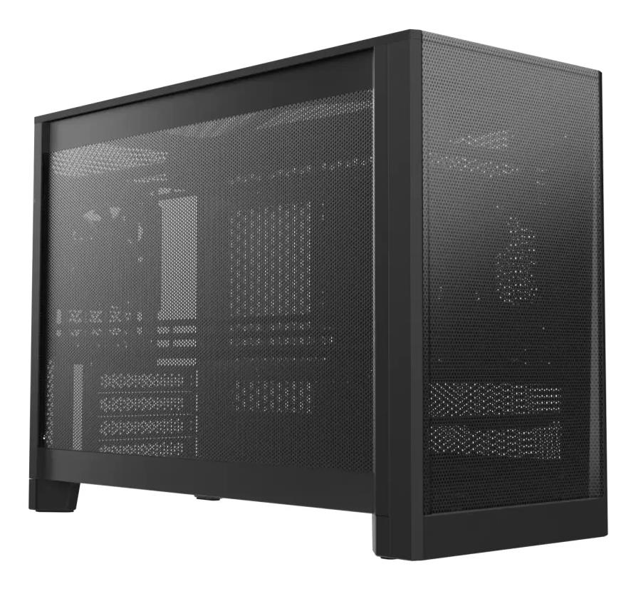 Case MONTECH micro ATX Mini-ITX Black Mini Tower PC Ten TEN B 