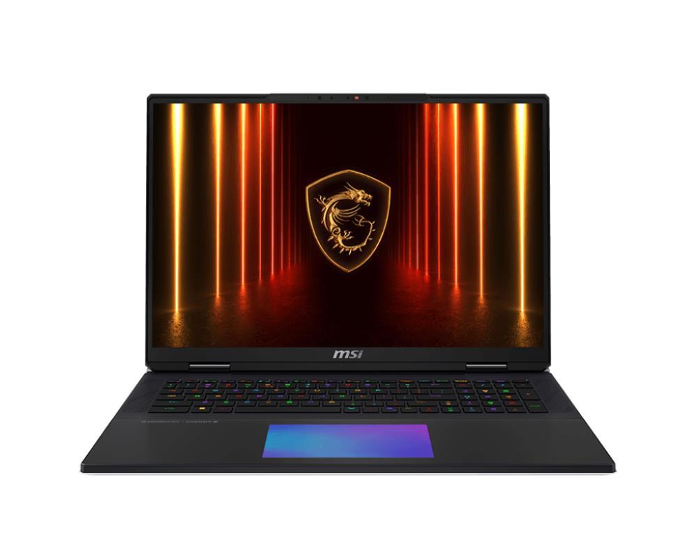 Notebook MSI Titan 18 HX AI A2XWJG CPU  Core Ultra U9-285HX 2800 MHz 18   3840x2400 RAM 64GB DDR5 6400 MHz SSD 6TB NVIDIA GeForce RTX 5090 24GB ENG Card Reader SD Express Windows 11 Pro Black 3 6 kg TITAN18HXAIA2XWJG-492NL