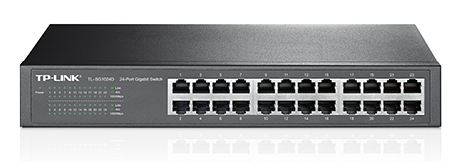 TP-LINK 24port Gigab  ECO-Switch 19in