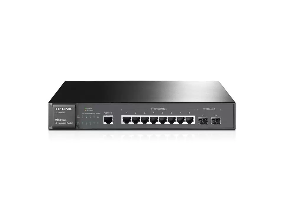 Switch TP-LINK Omada TL-SG3210 Type L2 8x10Base-T   100Base-TX   1000Base-T 2xSFP TL-SG3210