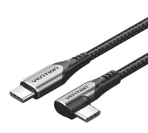 CABLE USB-C TO USB-C 1M GRAY TRAHF VENTION
