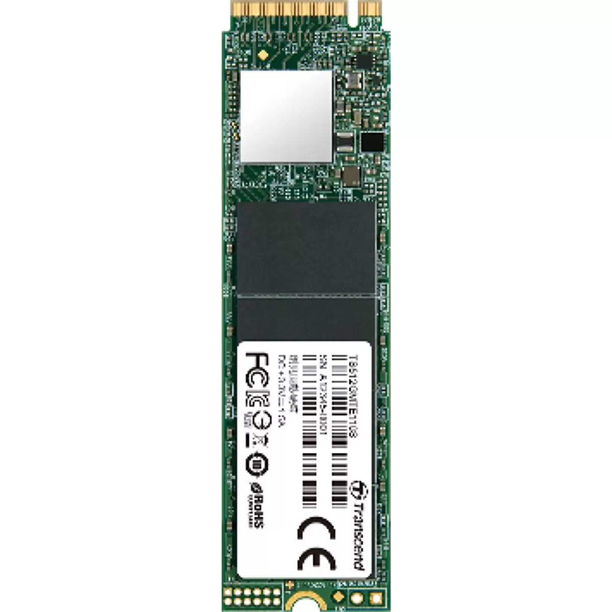 TRANSCEND 512GB M.2 2280PCIe Gen3x4 3D