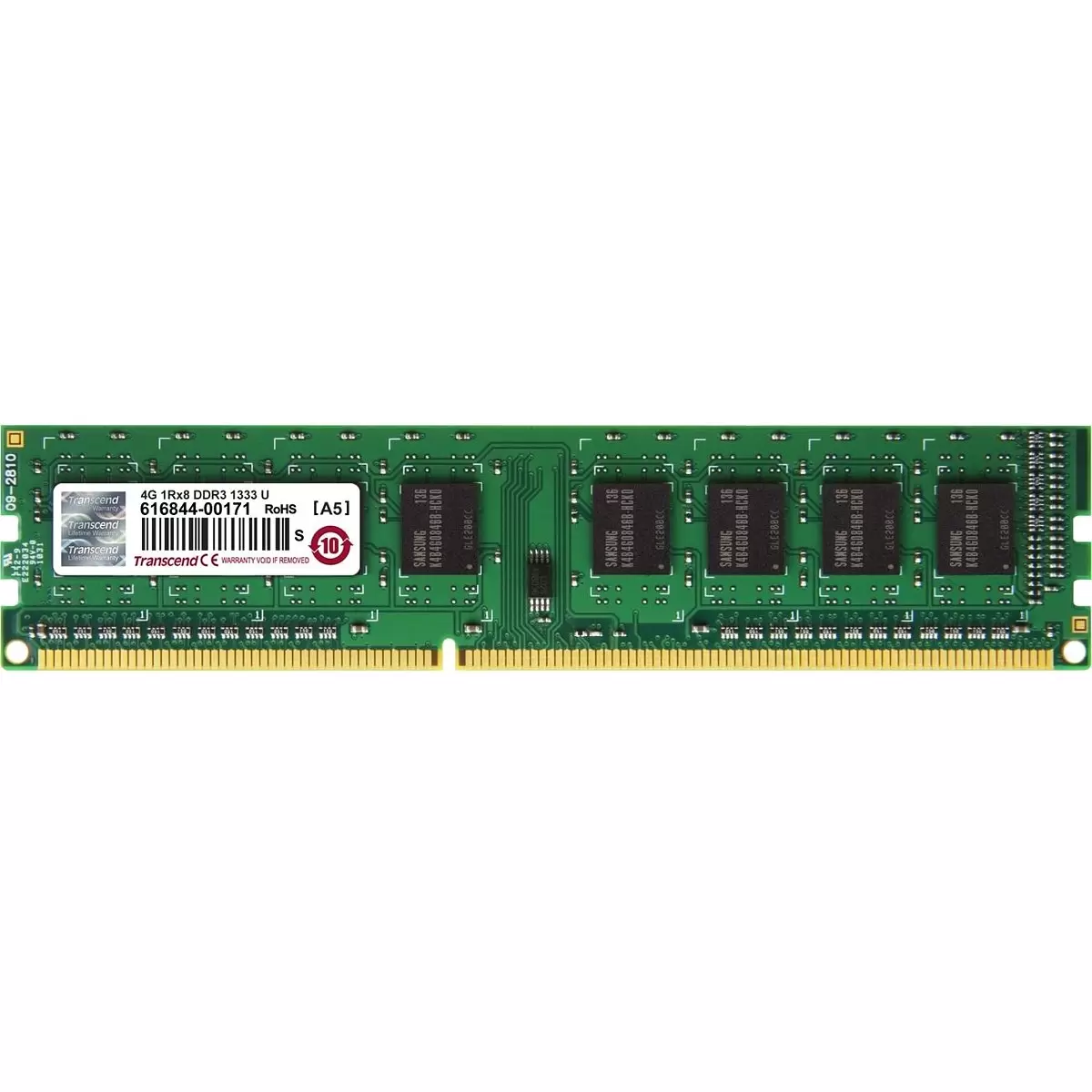 TRANSCEND 8GB DDR3 1600MHz ECC-DIMM CL11
