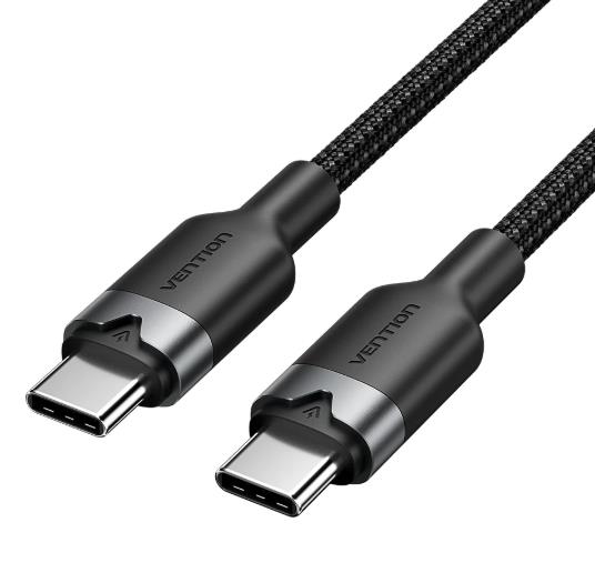 CABLE USB-C TO USB-C 1M BLACK TRDBF VENTION