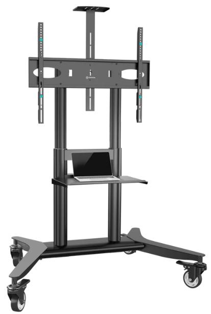 TV SET ACC MOBILE STAND 55-90   BLACK TS1871-B ONKRON
