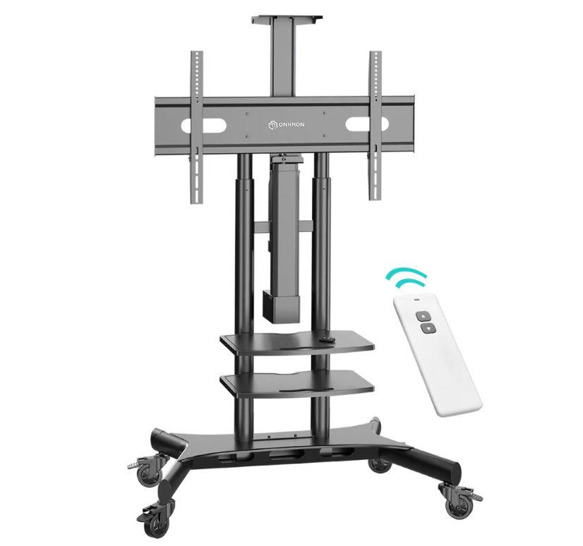 TV SET ACC MOTOR  MOBILE STAND 50-86   BLACK TS1881E-B ONKRON