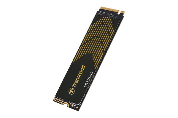 SSD TRANSCEND 1TB PCIe Gen4 NVMe NAND flash technology 3D NAND Write speed 5200 MBytes sec Read speed 7400 MBytes sec Form Factor M 2 TBW 600 TB MTBF 200000 hours TS1TMTE255S