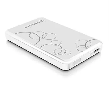 External HDD TRANSCEND StoreJet 1TB USB 3.0 Colour White TS1TSJ25A3W