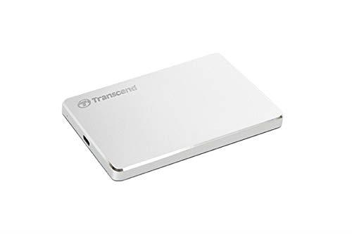 External HDD TRANSCEND StoreJet 1TB USB 3 1 Colour Silver TS1TSJ25C3S