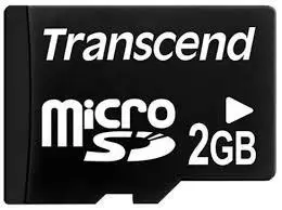 MEMORY MICRO SD 2GB TS2GUSDC TRANSCEND