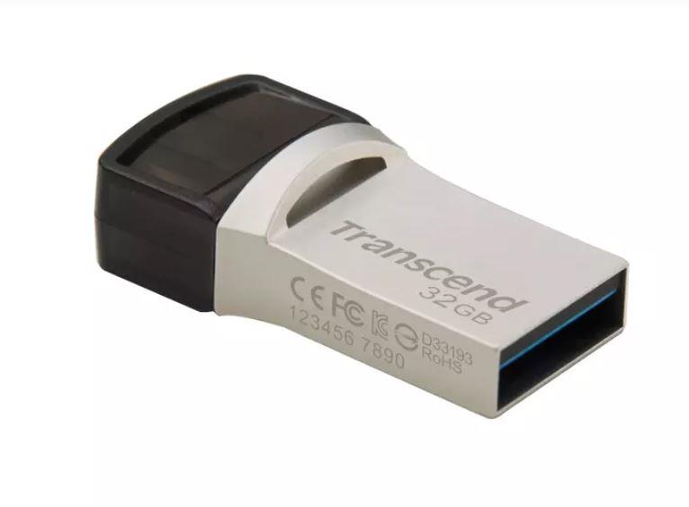 MEMORY DRIVE FLASH USB3 1 32GB TS32GJF890S TRANSCEND