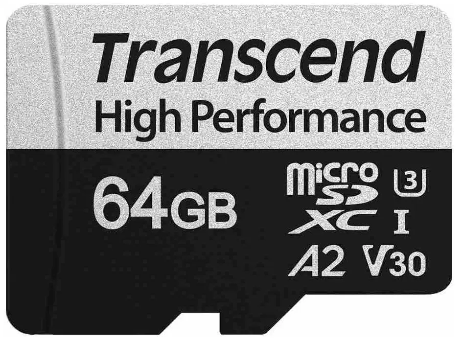 MEMORY MICRO SDXC 64GB W ADAPT UHS-I TS64GUSD330S TRANSCEND