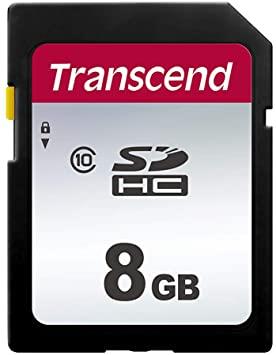 MEMORY SDHC 8GB C10 TS8GSDC300S TRANSCEND