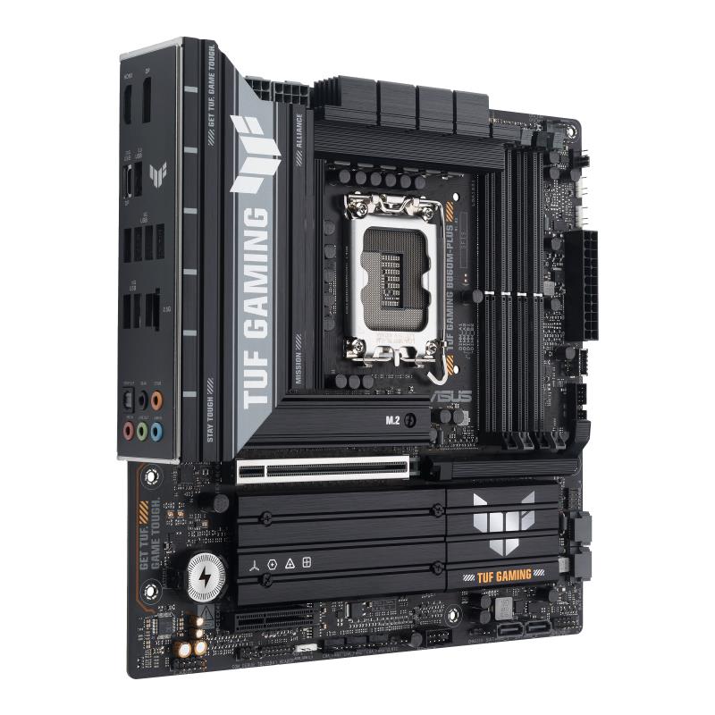 Mainboard ASUS Intel B860 Express LGA1851 Micro-ATX Memory slots 4 1xPCI-Express 4 0 4x  1xPCI-Express 5 0 16x 3xM 2 1xHDMI 1xDisplayPort 1xUSB 2 0 4xUSB 3 0 2xUSB 3 2 2xUSB-C 1xOptical S PDIF 1xRJ45 5xAudio port TUFGAMINGB860M-PLUS