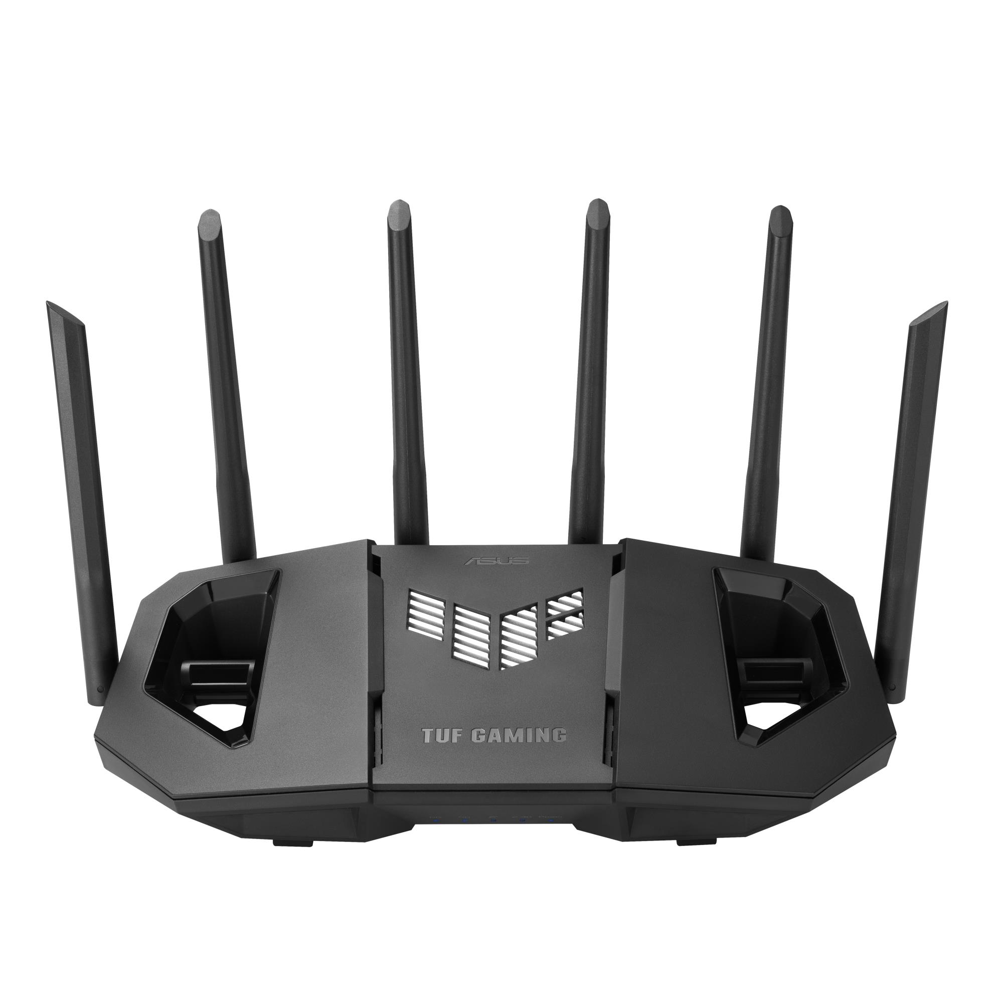 Wireless Router ASUS TUF Gaming BE9400 Wi-Fi 7  802 11be  Data speed 9400 Mbit s Ethernet WAN Yes WAN connection type RJ-45 Ethernet LAN Yes 4xLAN ports USB port Yes TUF-BE9400