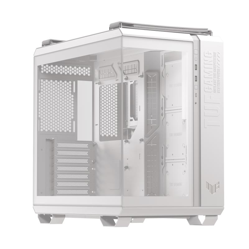 Case ASUS TUF Gaming GT502 Horizon MidiTower Case product features Transparent panel Not included ATX MicroATX MiniITX Colour White TUFGAMGT502HORIZONWHT