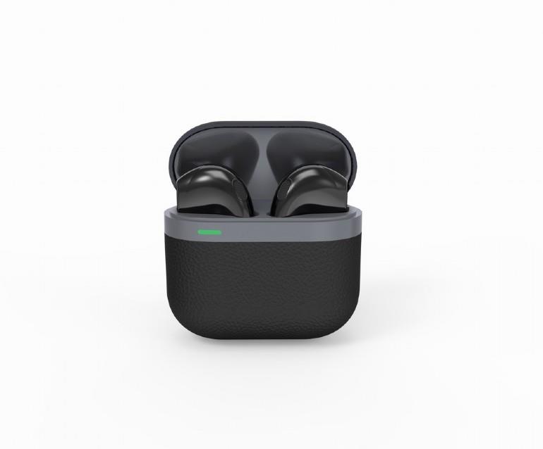 HEADSET BLUETOOTH BLACK GREY TWS-02-BK GEMBIRD