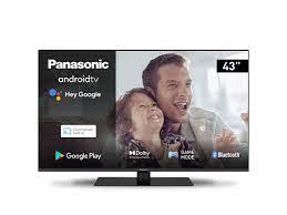 TV Set PANASONIC 43   4K Smart 3840x2160 Wireless LAN Bluetooth Android TV TX-43LX650E