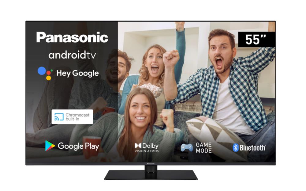 TV Set PANASONIC 55   4K Smart 3840x2160 Wireless LAN Bluetooth Android TV TX-55LX650E