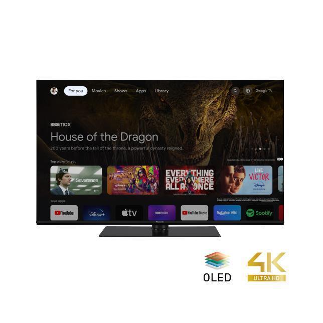TV Set PANASONIC 65   OLED 4K Smart 3840x2160 Wireless LAN Bluetooth Google TV TX-65MZ800E