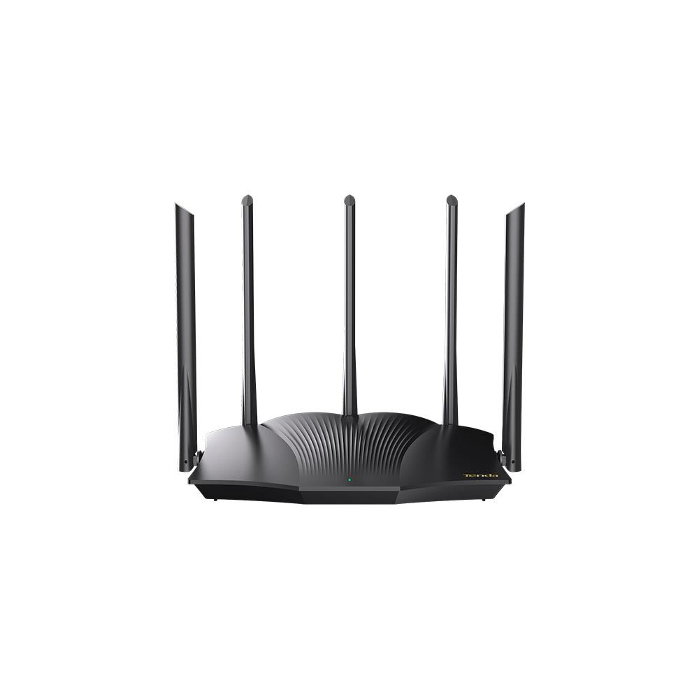 Wireless Router TENDA Router 3000 Mbps IEEE 802 3 IEEE 802 3ab IEEE 802 3u IEEE 802 11a IEEE 802 11 b g IEEE 802 11n IEEE 802 11ac IEEE 802 11ax 3x10 100 1000M 1x10 100 1000M Number of antennas 5 TX12PRO