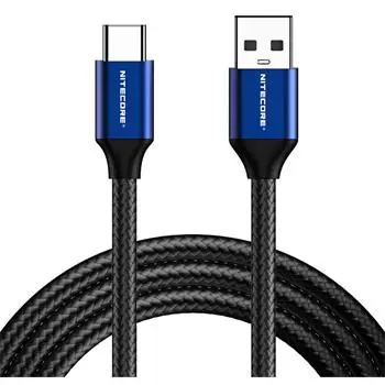 CABLE USB-C TO USB-A 2 0 1M CHARGING UAC20 NITECORE