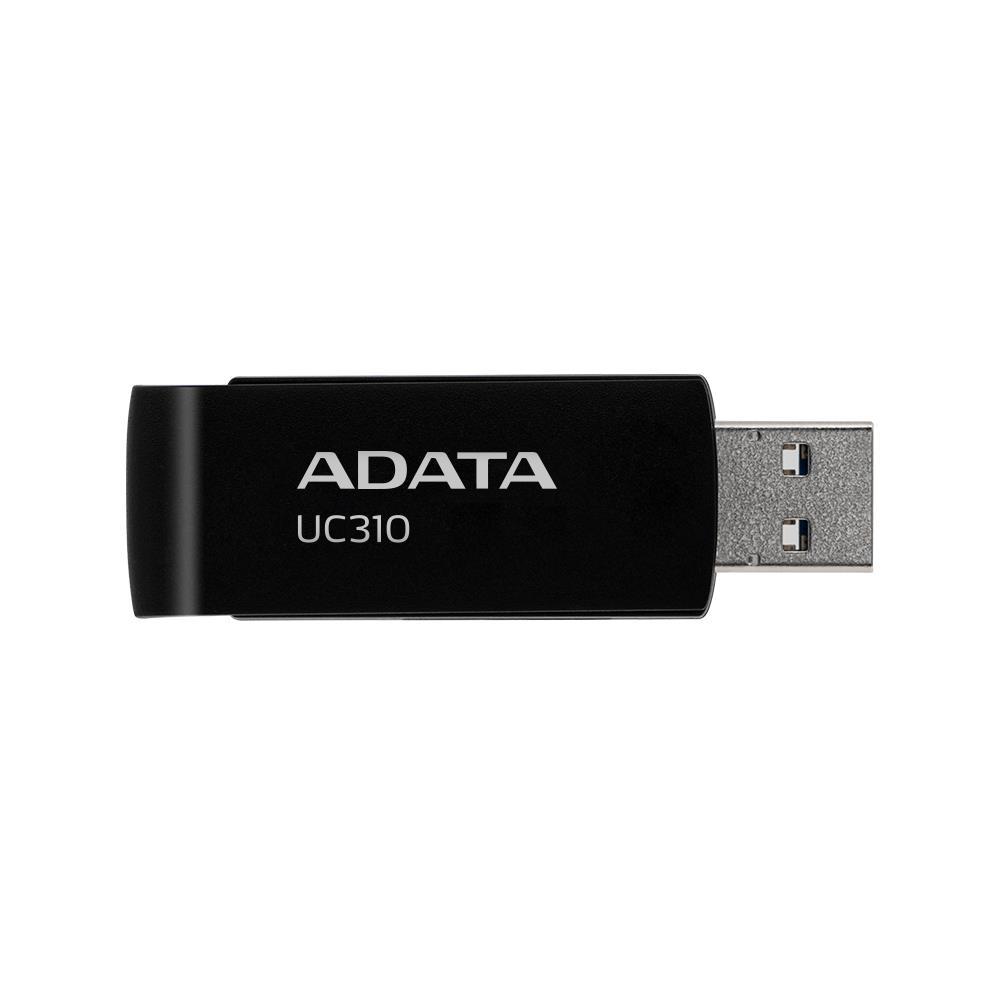 MEMORY DRIVE FLASH USB3 2 128G BLACK UC310-128G-RBK ADATA