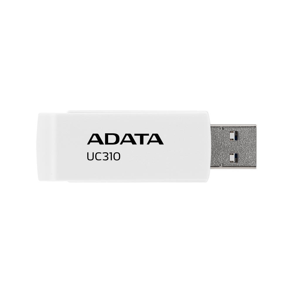 MEMORY DRIVE FLASH USB3 2 64GB WHITE UC310-64G-RWH ADATA
