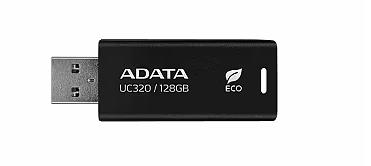 MEMORY DRIVE FLASH USB3 2 128G BLACK UC320-128G-RBK BK ADATA