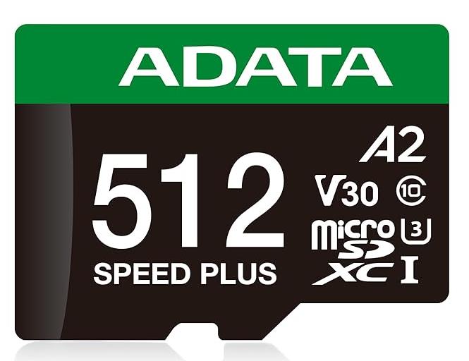 MEMORY MICRO SDXC 512GB UHS-I UD512GUI3V30A2SP-RA1 ADATA