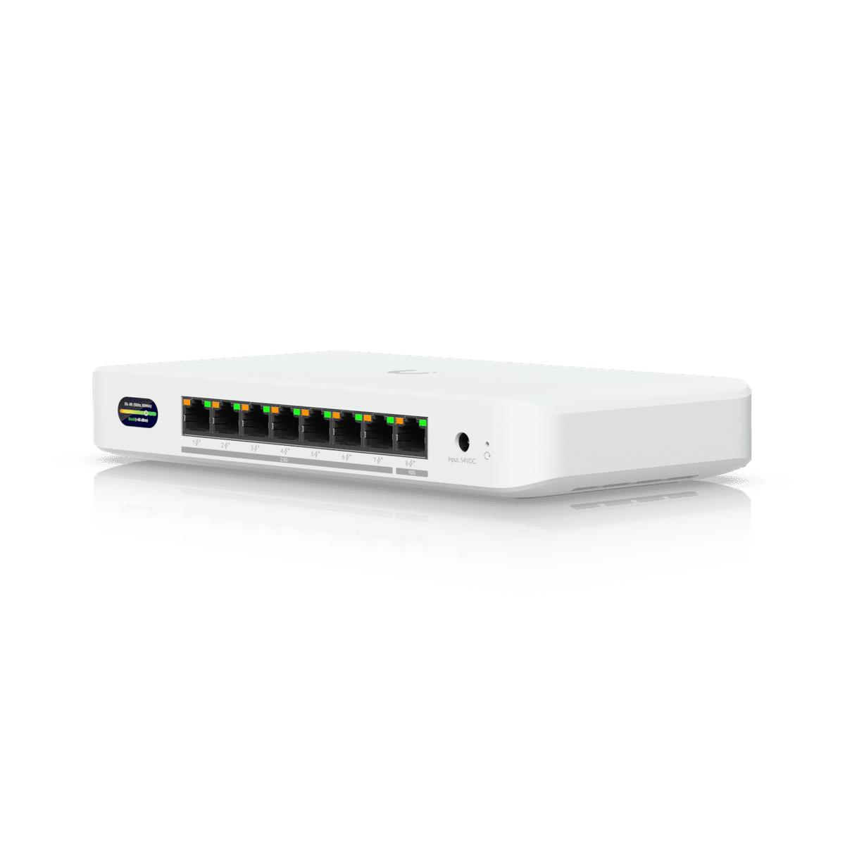 Switch UBIQUITI UDB-Switch 7xRJ-45 ports RJ-45 Ports Type 2 5G Ethernet  100 1000 2500  1x10G Ethernet  copper  ports quantity 10G support Yes Power over Ethernet  PoE  Yes Total Power over Ethernet  PoE  budget 185 W UDB-SWITCH