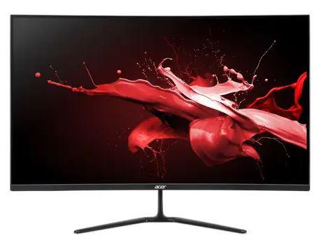 LCD Monitor ACER ED320QRS3BIIPX 32   Curved Panel VA 1920x1080 16 9 180Hz Matte 1 ms Tilt Colour Black UM JE0EE 301