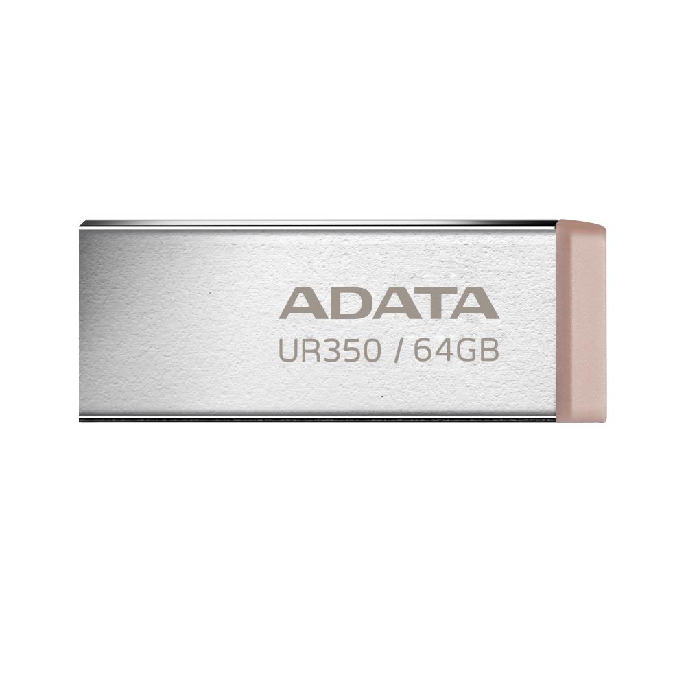 MEMORY DRIVE FLASH USB3 2 64GB BROWN UR350-64G-RSR BG ADATA