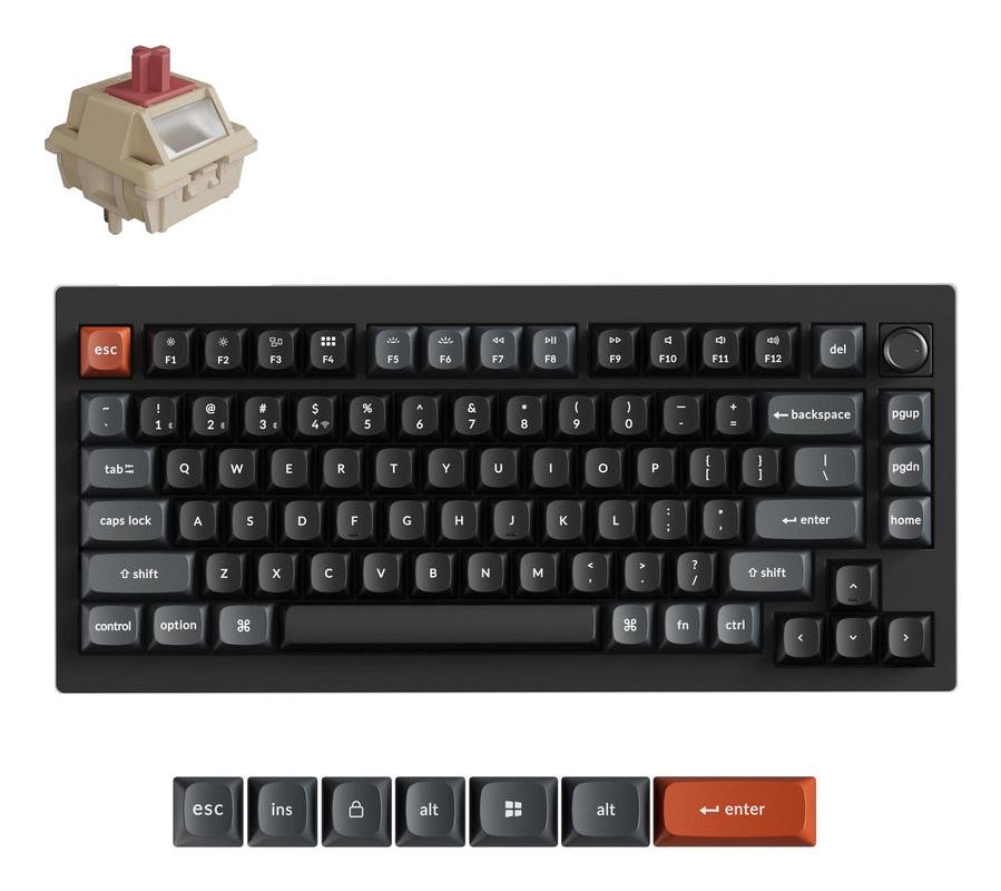 KEYBOARD WRL V1 ULTRA BLACK V1U-D1 KEYCHRON
