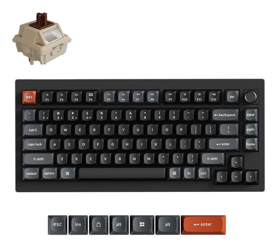 KEYBOARD WRL V1 ULTRA BLACK V1U-D3 KEYCHRON