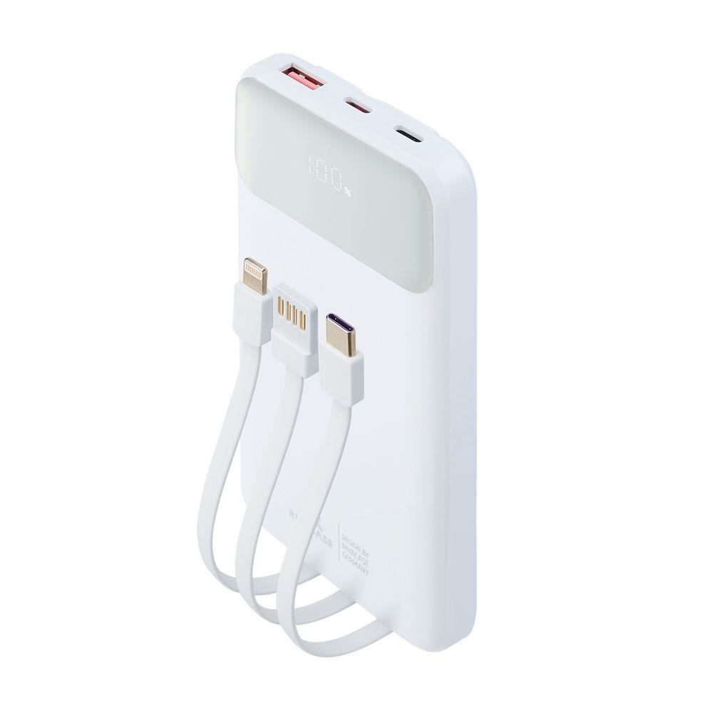 POWER BANK USB 10000MAH VA2211 WHITE RIVACASE