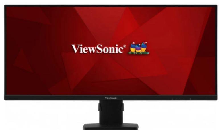 LCD Monitor VIEWSONIC VA3456-MHDJ 34   Business 21   9 Panel IPS 3440x1440 21 9 75Hz Matte 4 ms Speakers Swivel Height adjustable Tilt Colour Black VA3456-MHDJ