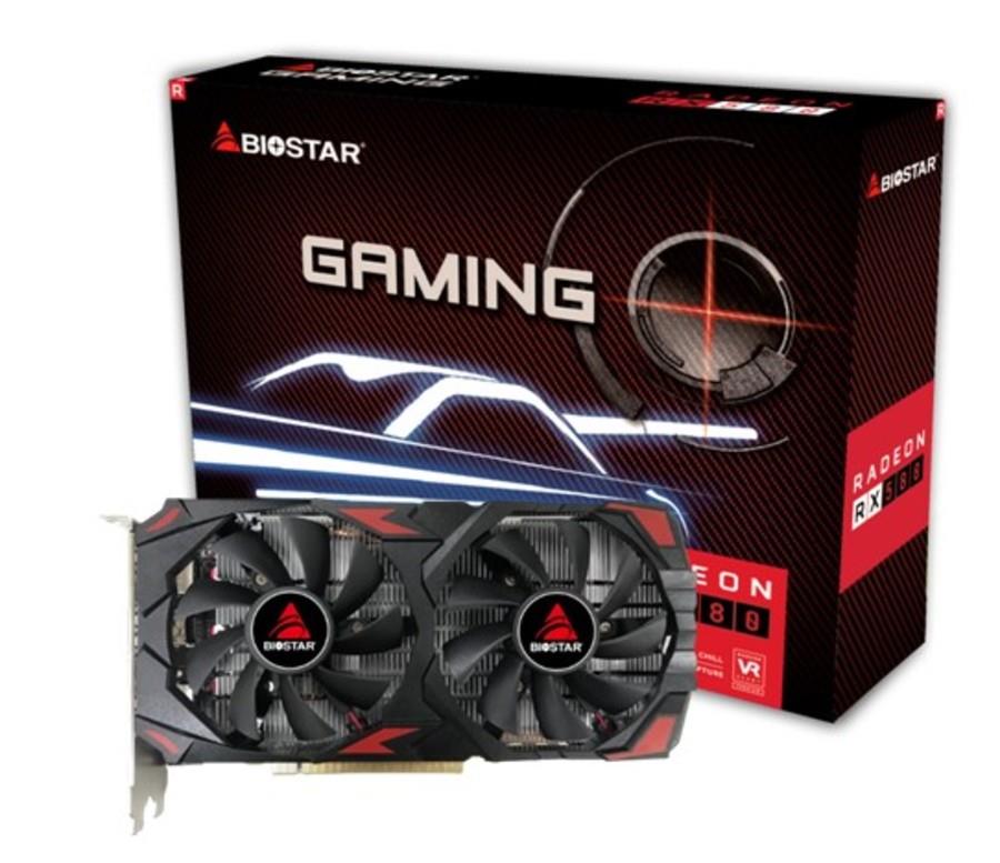 Graphics Card BIOSTAR AMD Radeon RX 580 8 GB GDDR5 256 bit PCIE 3 0 16x Memory 1274 MHz 1xHDMI 2xDisplayPort VA5815RQ82