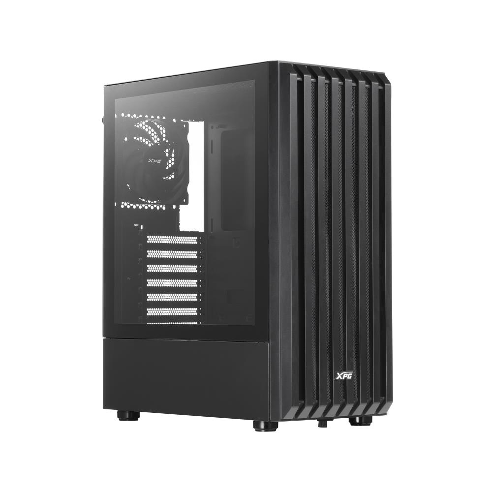 Case ADATA XPG VALOR STORM MidiTower Case product features Transparent panel Not included ATX MicroATX MiniITX Colour Black VALORSTORMMT-BKCWW