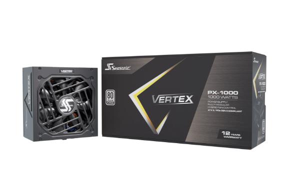 Power Supply SEASONIC VERTEX PX 1000 Watts Efficiency 80 PLUS PLATINIUM MTBF 100000 hours VERTEXPX-1000
