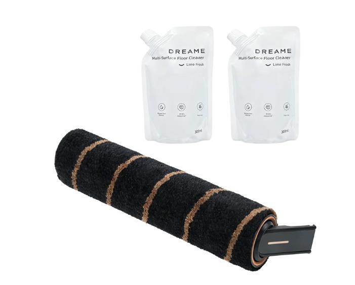 Vacuum Cleaner Accessory DREAME Soft Brush Roller 1  Multi-Surface Floor Cleaner 300ml 2 Model VFBA For V18S Aqua Z10S Station Z30S Station R20 Ultra R20 Ultra AquaCycle Z30 Ultra VFBA
