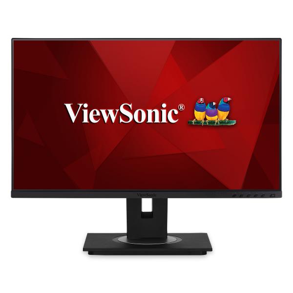 LCD Monitor VIEWSONIC VG2456 24   Panel IPS 1920x1080 16 9 Matte 15 ms Speakers Swivel Pivot Height adjustable Tilt Colour Black VG2456