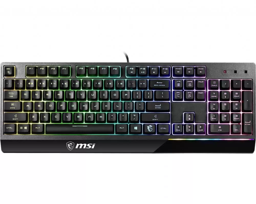 KEYBOARD GAMING BLACK ENG VIGOR GK30 US MSI