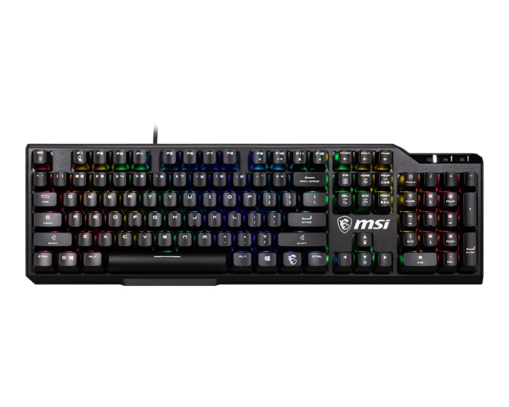 KEYBOARD GAMING BLACK ENG VIGOR GK41 LR US MSI
