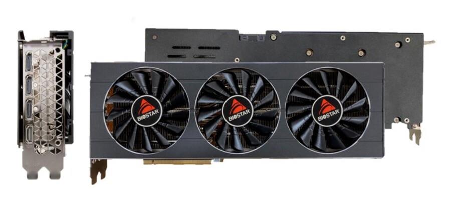 Graphics Card BIOSTAR NVIDIA GeForce RTX 3080 10 GB GDDR6X 320 bit PCI Express x16 4 0 Active VN3816RMT3