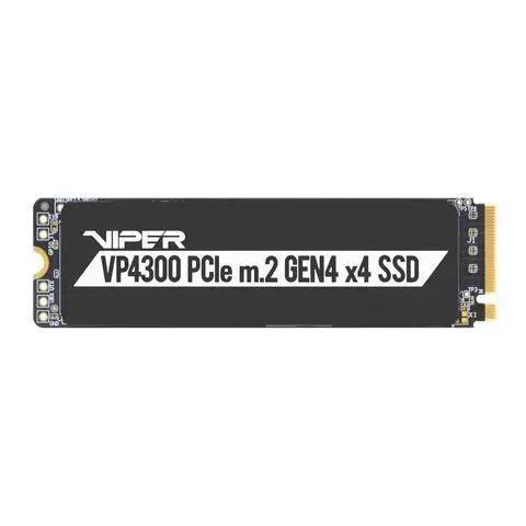 SSD PATRIOT Viper VP4300 2TB M.2 PCIE NVMe Write speed 6800 MBytes sec Read speed 7400 MBytes sec TBW 2000 TB VP4300-2TBM28H