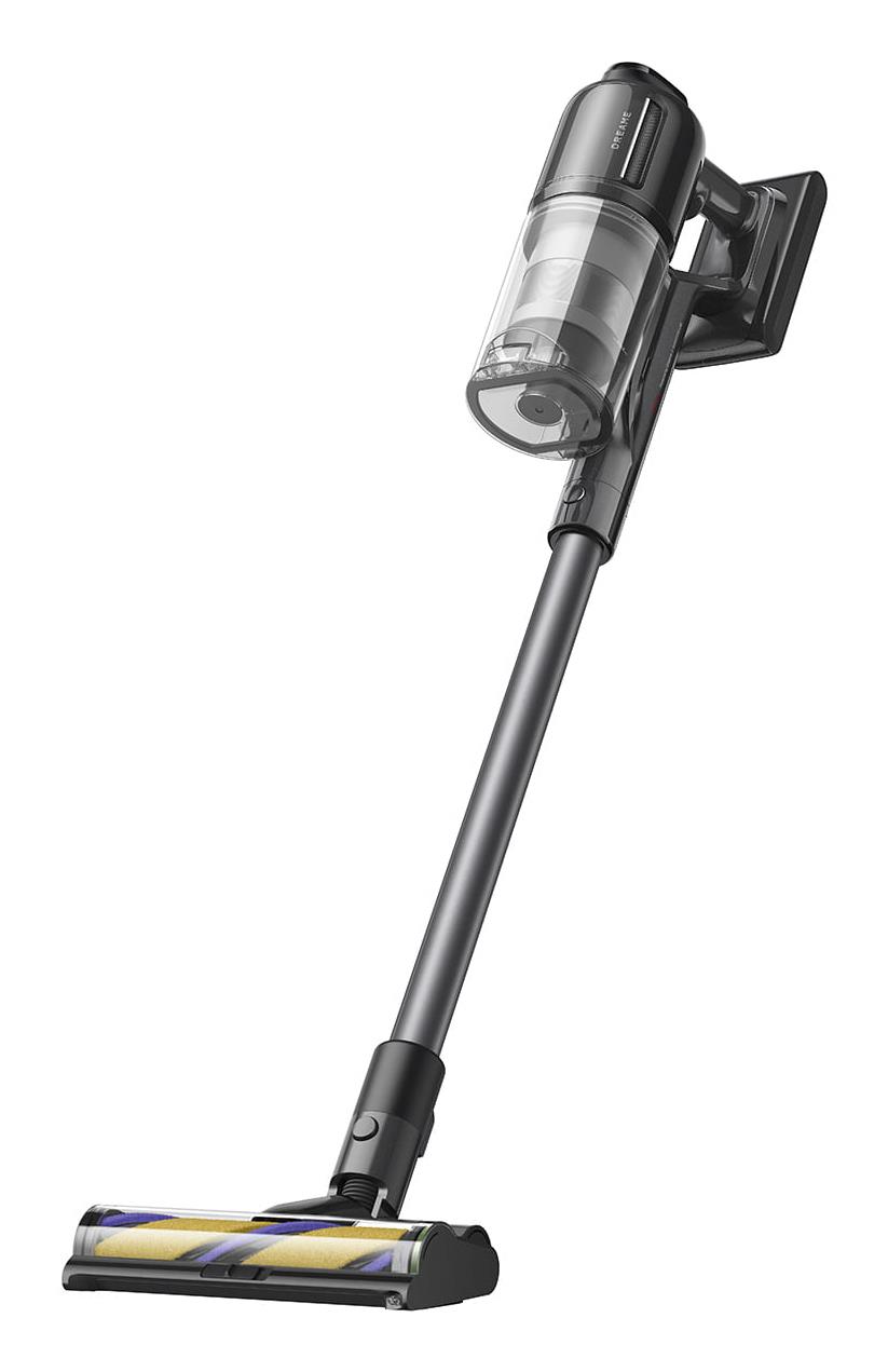Vacuum Cleaner DREAME R20 Ultra AquaCycle Upright Handheld Wet dry Cordless Bagless Rechargeable 200 Watts Suction power 27000 Pa Capacity 0 6 l Noise 85 dB Black Weight 2 2 kg VRV57F-AC