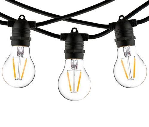 LAMP LED GARLAND GARDEN STRING E27 10M VS-628 VISIONAL