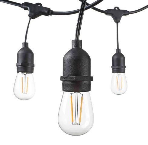 LAMP LED GARLAND GARDEN STRING E27 15M VS-631 VISIONAL