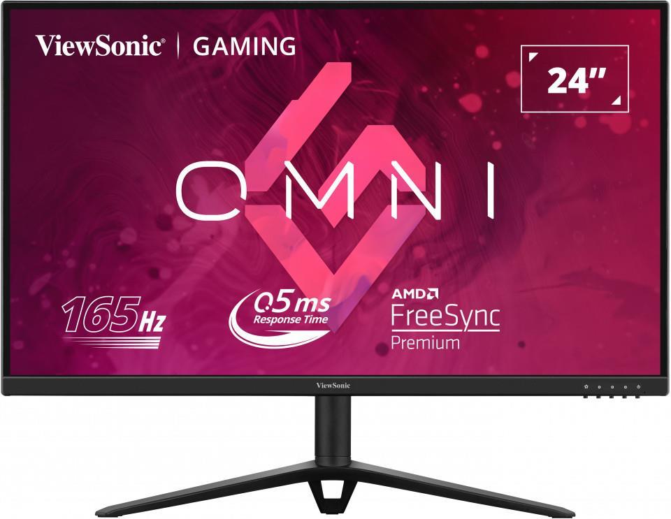 LCD Monitor VIEWSONIC VX2428J 23 8   Gaming Panel IPS 1920x1080 16 9 165Hz Matte 0 5 ms Speakers Swivel Pivot Height adjustable Tilt Colour Black VX2428J
